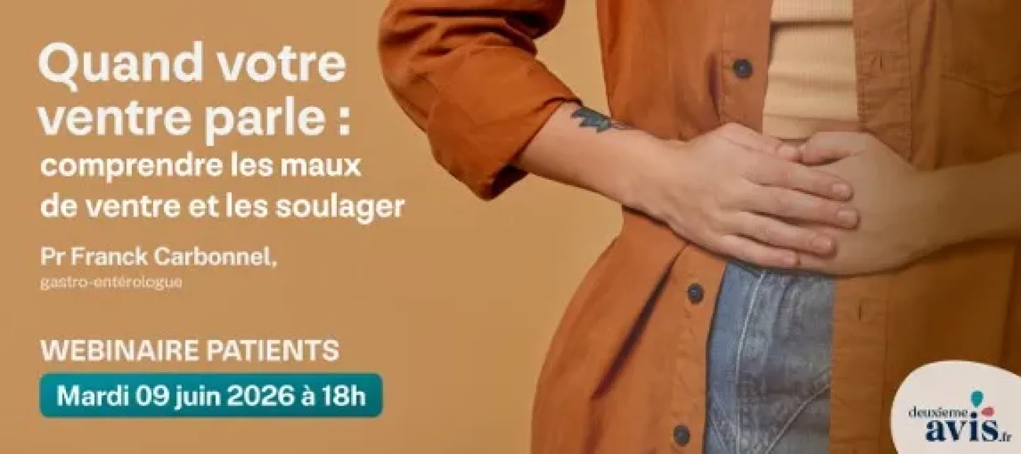 Webinaire sur le maux de ventre